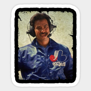 Dennis Martinez in Montreal Expos Sticker